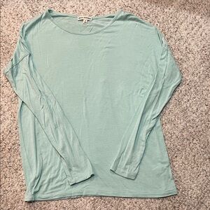 Zenana Outfitters mint green long sleeve tee